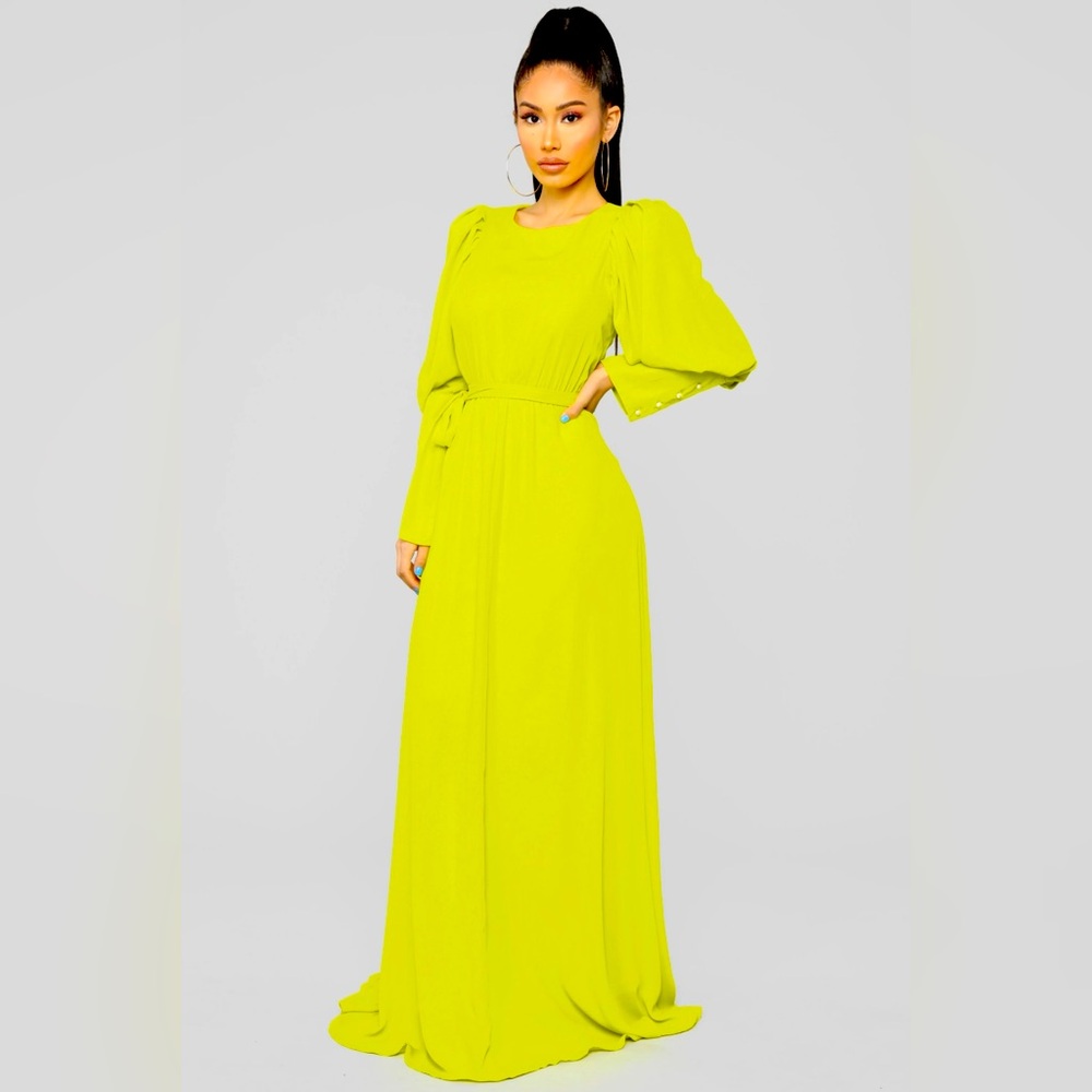 NWT Fashion Nova Neon dress Sz L
